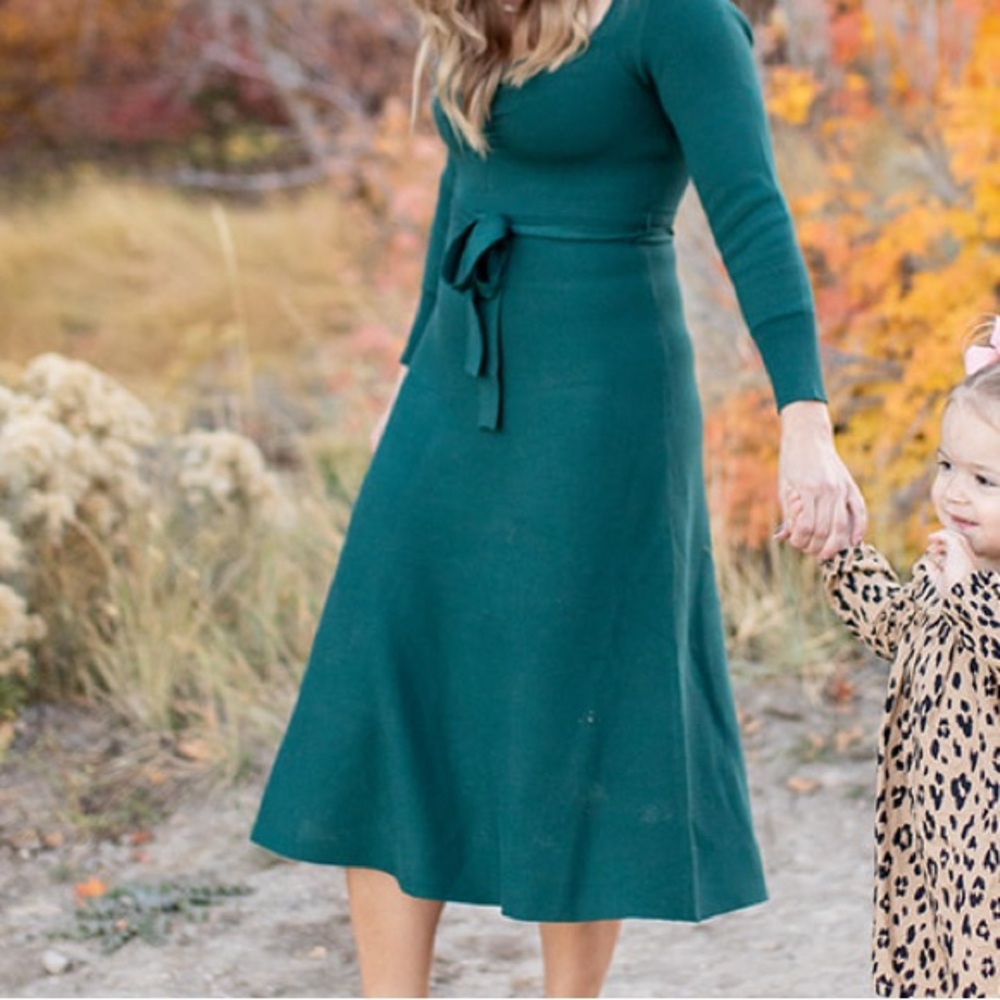 Boden Sweetheart Midi Knitted Dress